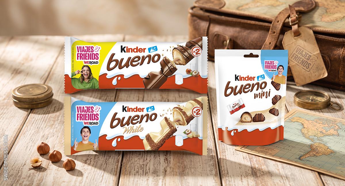 Kinder Bueno se une a WeRoad para crear la campaña ‘Viajes & Friends’