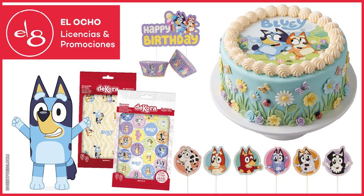 Bluey amplía su presencia en celebraciones de la mano de Dekora