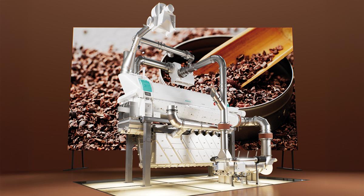Bühler lanza una tostadora de cacao que reduce el consumo energético un 20% y aumenta la productividad