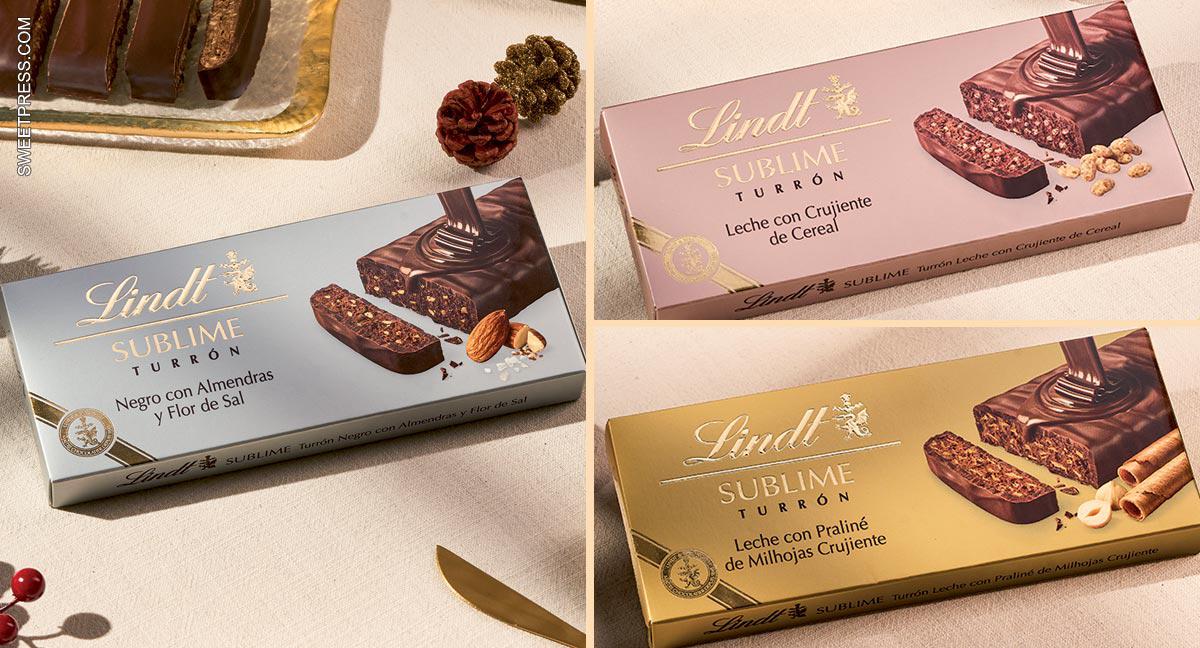 Lindt irrumpe en la campaña navideña con Sublime, su nueva gama de turrones premium