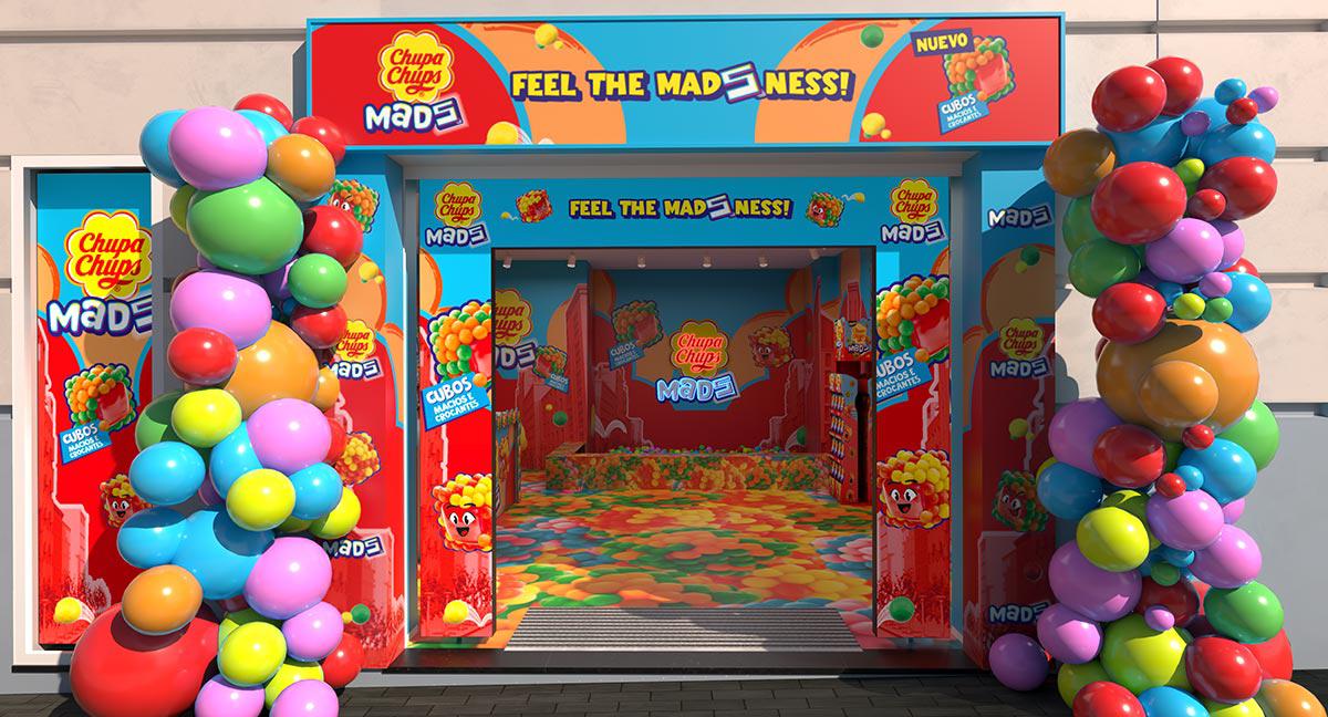 Chupa Chups llevará la experiencia Mads a una pop-up en plena Gran Vía