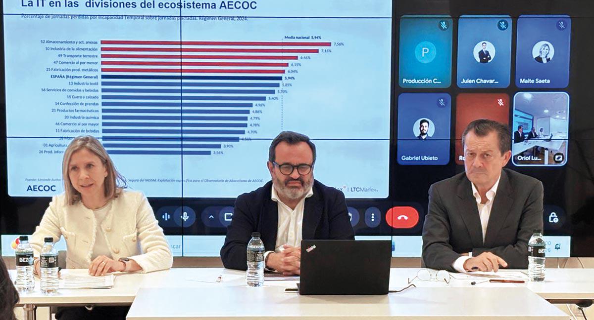 Aecoc cifra en 92.000 millones de euros el impacto económico del absentismo laboral en España