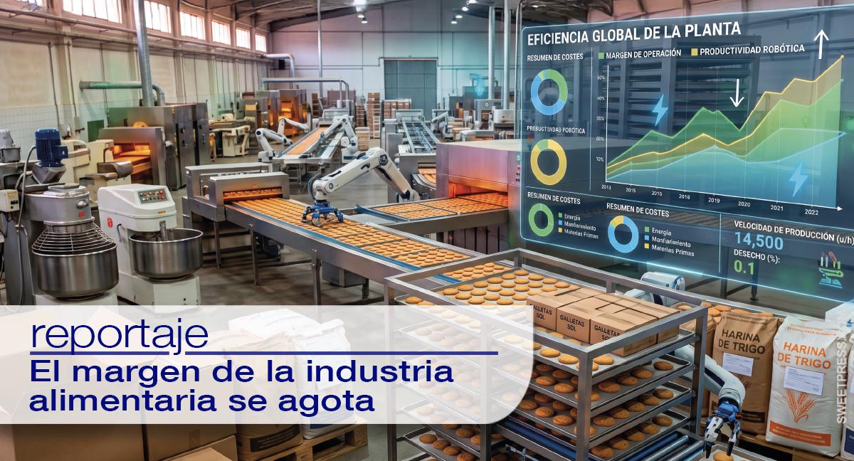 El margen de la industria alimentaria se agota 