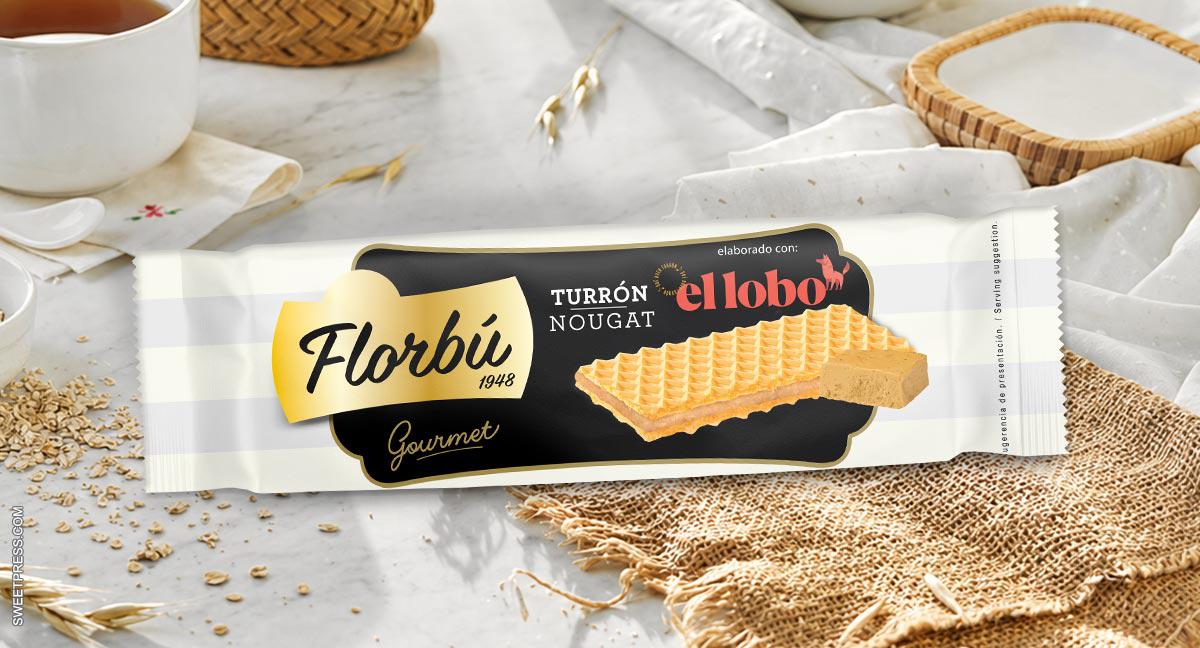 Florbú renueva la imagen del Wafer de Turrón El Lobo
