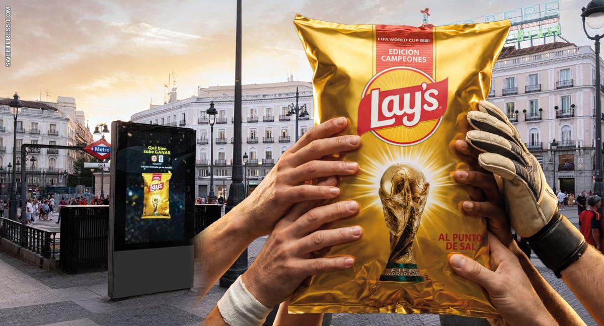 Lay’s celebra la victoria de España con una edición limitada