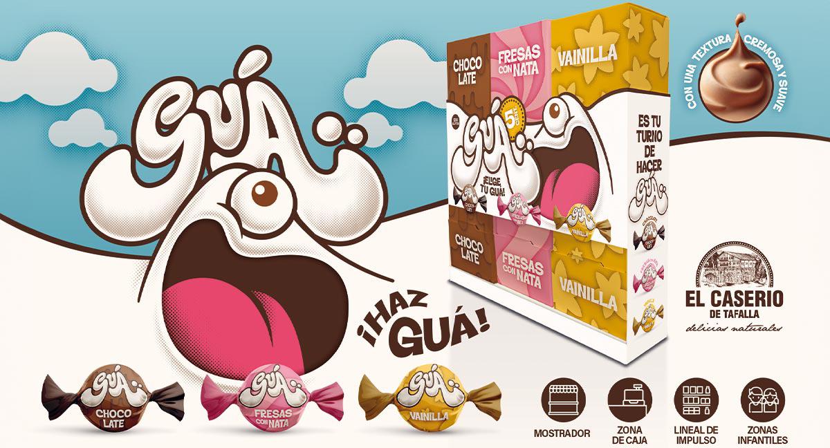 El Caserío se lanza a la búsqueda de consumidores más jóvenes con caramelo Guá