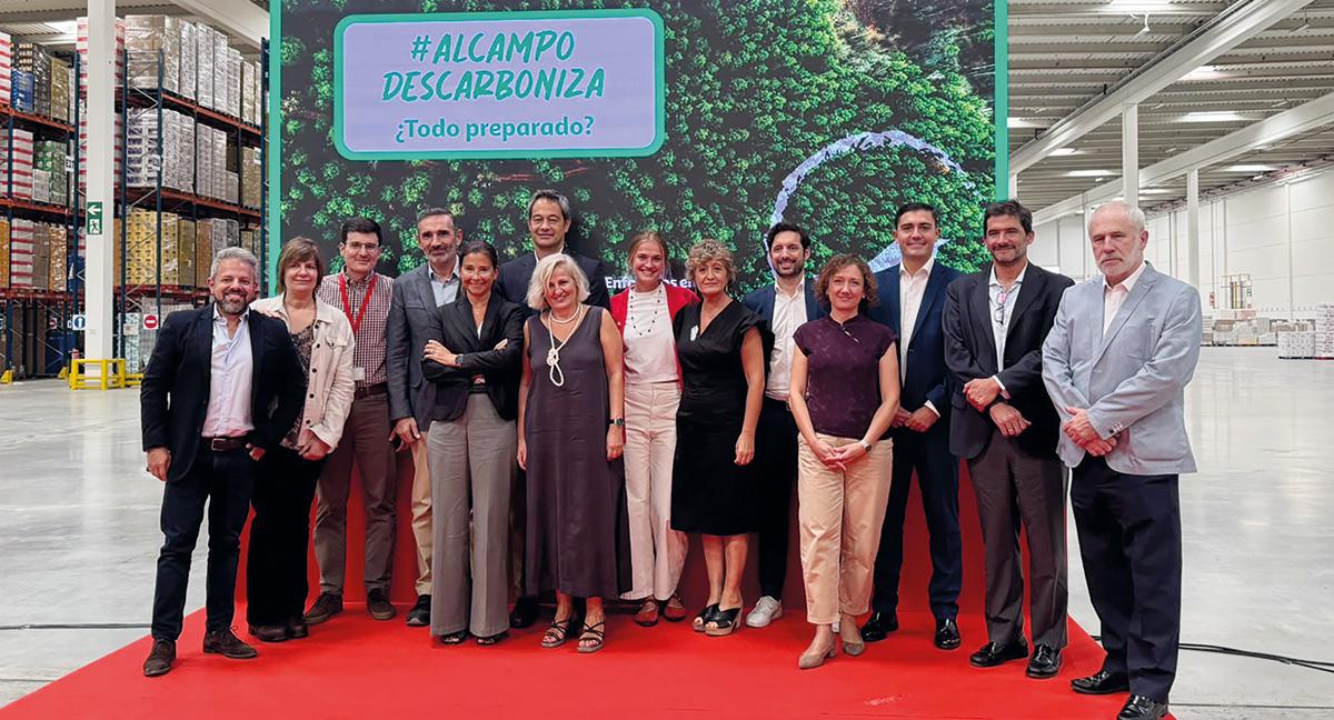 Alcampo reduce un 4% su huella de carbono y refuerza su plan de descarbonización