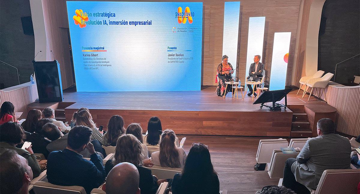 Congreso de Snacks: La industria del aperitivo mira a la IA para ganar eficiencia y anticiparse al mercado