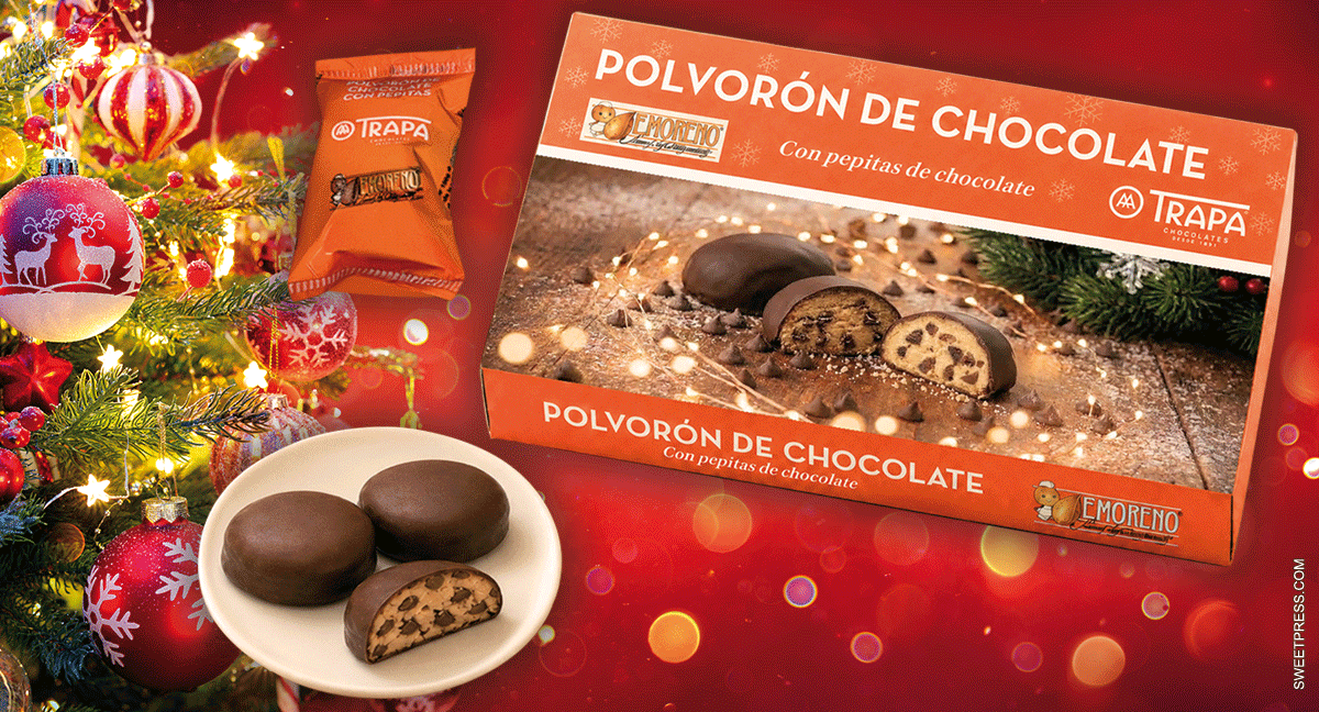 Trapa y E. Moreno se alían para lanzar un polvorón de chocolate