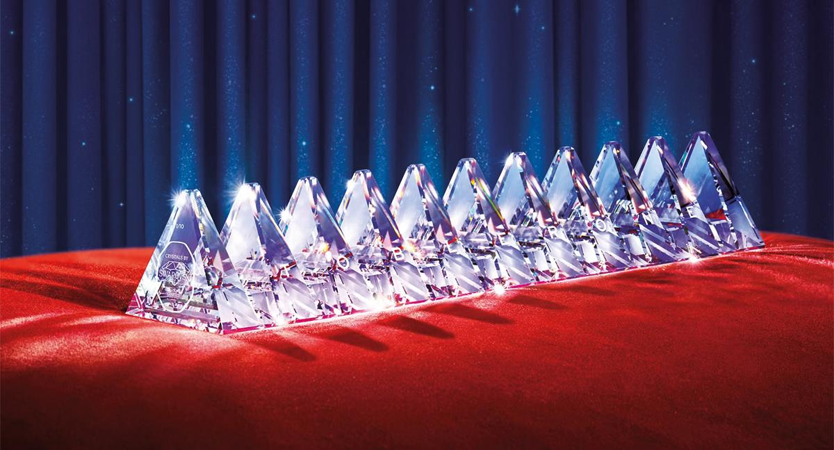 Toblerone y Swarovski convierten una tableta de chocolate en una exclusiva pieza de cristal