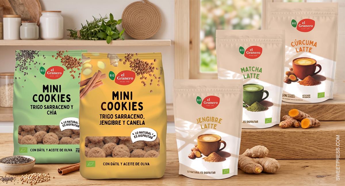 El Granero presenta lattes ecológicos y nuevas Mini Cookies de trigo sarraceno