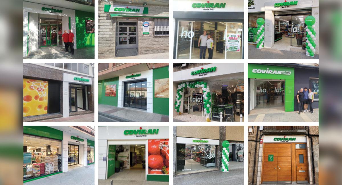Covirán impulsa su crecimiento estival con catorce aperturas y reformas