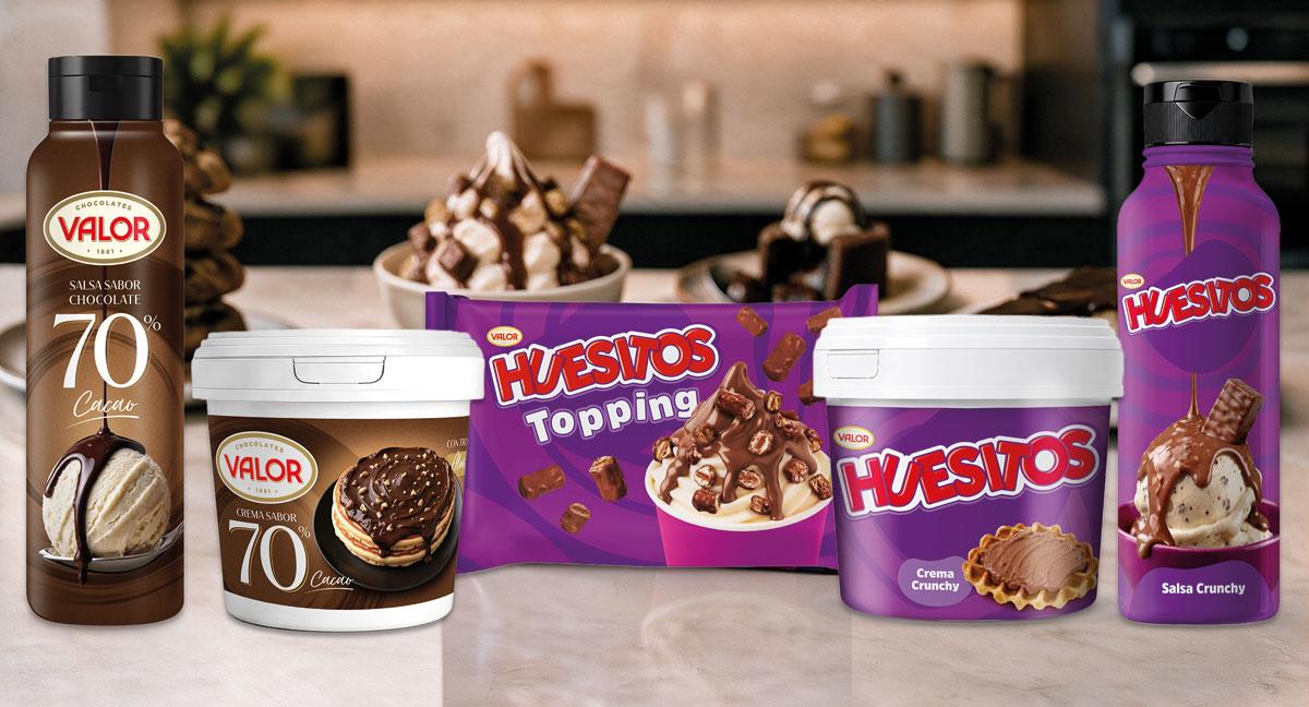 Valor y Huesitos refuerzan su presencia en Horeca con nuevos productos