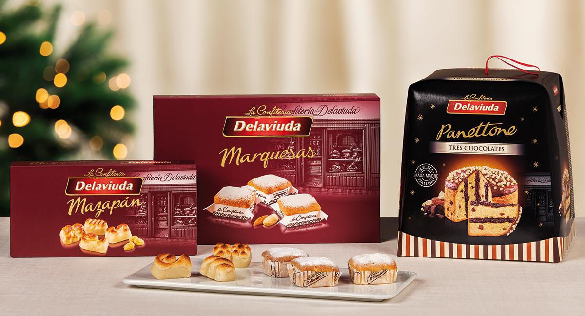 Delaviuda actualiza su oferta de dulces tradicionales de Navidad con nuevos formatos y sabores