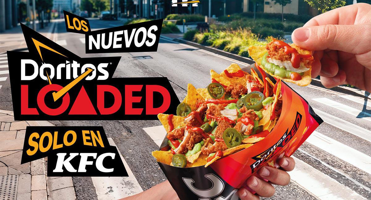 KFC y Doritos traen a España el formato street food Doritos Loaded