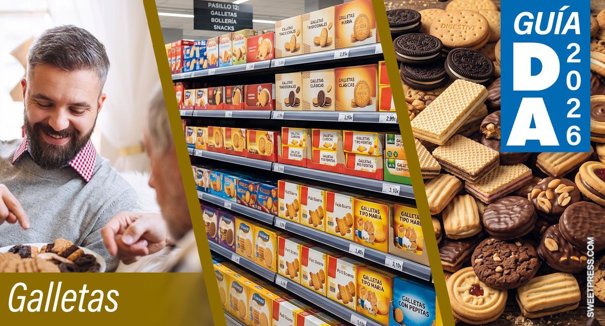 Galletas: Menos volumen en el hogar, más impulso exterior