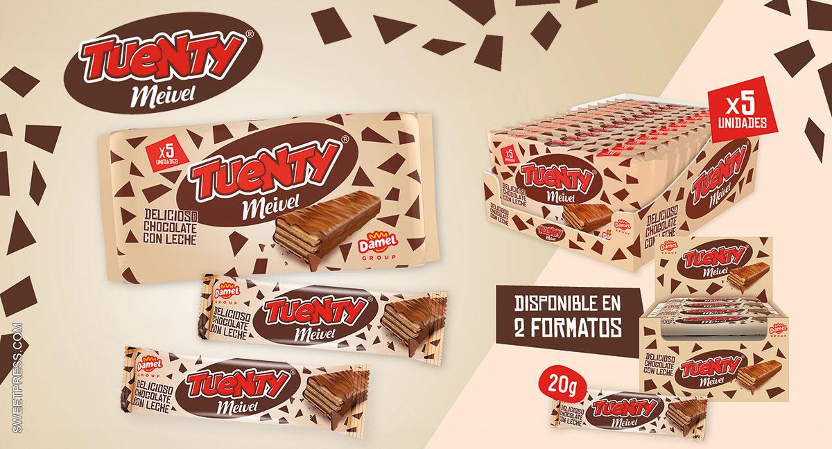 Meivel entra en el segmento de barquillos con Tuenty