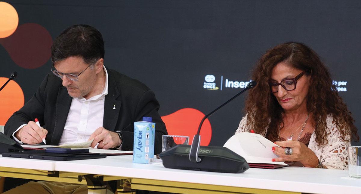 Eroski y Fundación ONCE apuestan por la inclusión laboral de personas con discapacidad