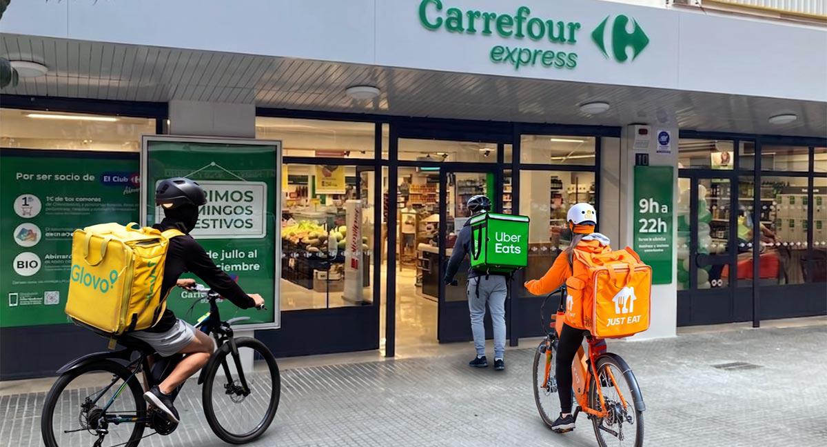Carrefour supera las 700 tiendas con entrega ultrarrápida