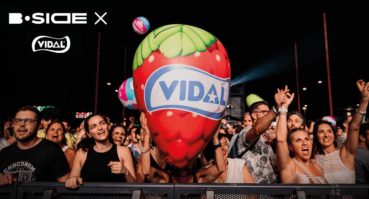 Vidal Golosinas reafirma su alianza con el B-Side Festival