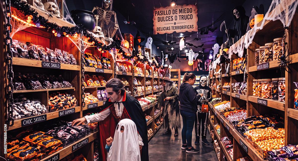 Un Halloween de miedo para un lineal muy goloso