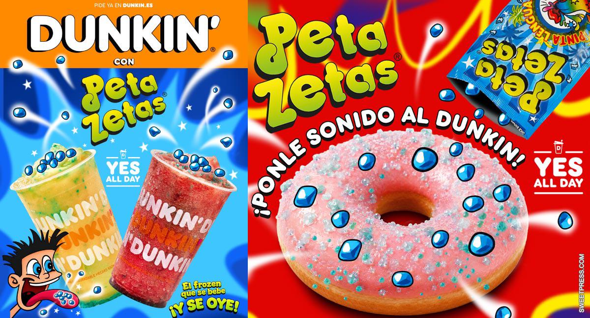 Petas Zetas y Dunkin se unen en una explosión de sabor