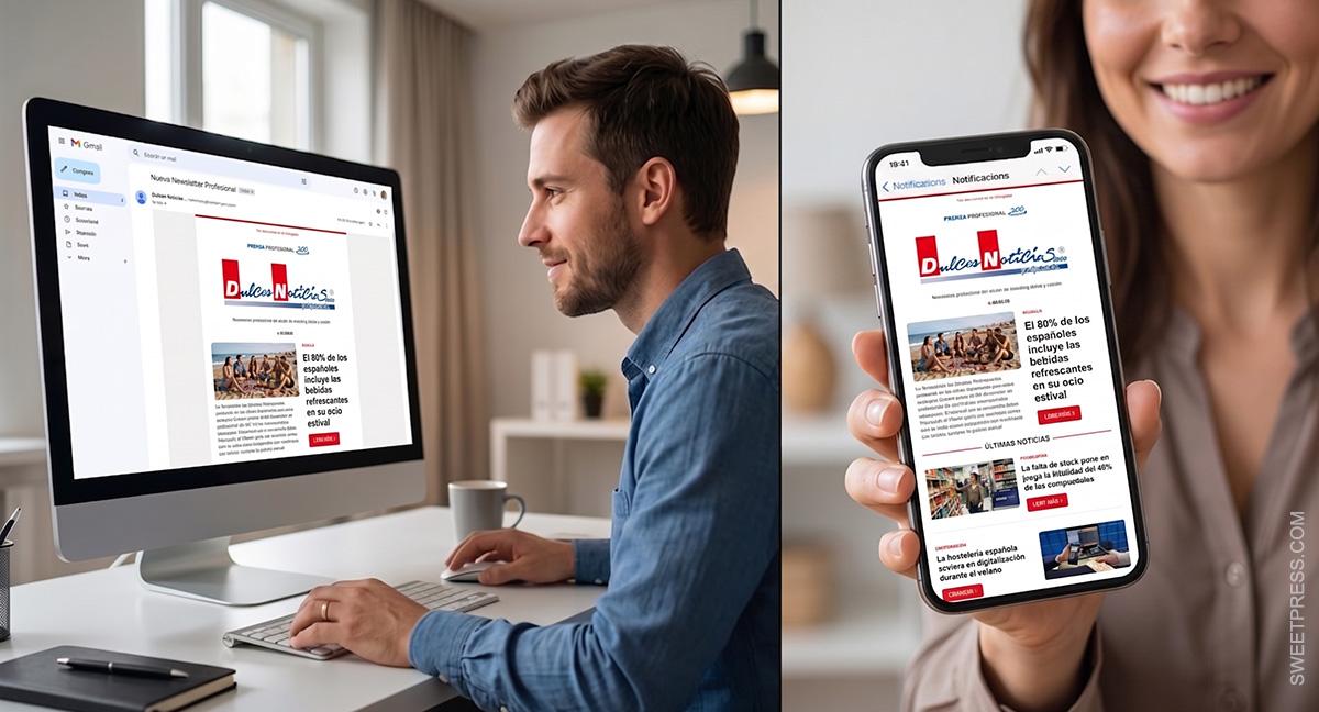 Dulces Noticias estrena nuevo Newsletter diario con toda la actualidad del sector