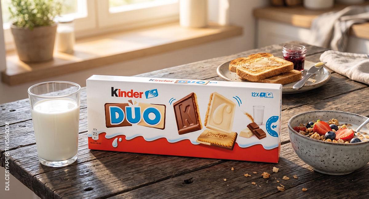 Kinder Duo: el doble placer de chocolate llega a las galletas de Ferrero