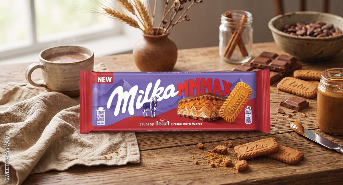 La tableta Mmmax Biscoff & Wafer, nueva apuesta de Milka