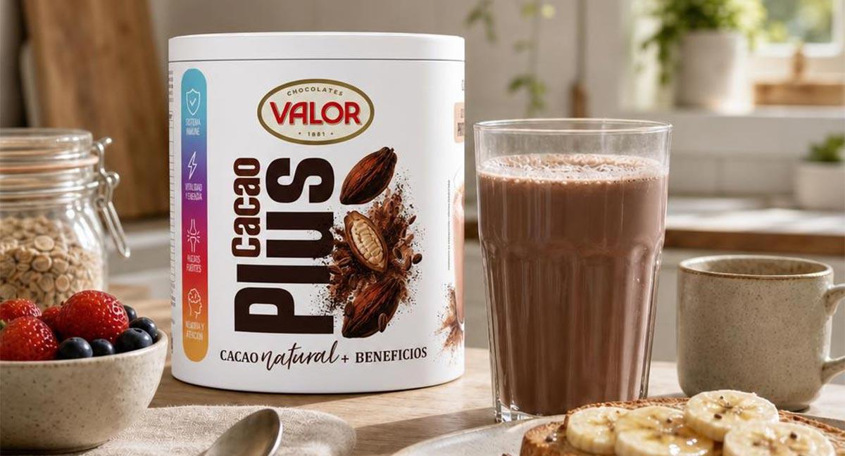 Chocolates Valor entra en el segmento de solubles funcionales con Cacao Plus