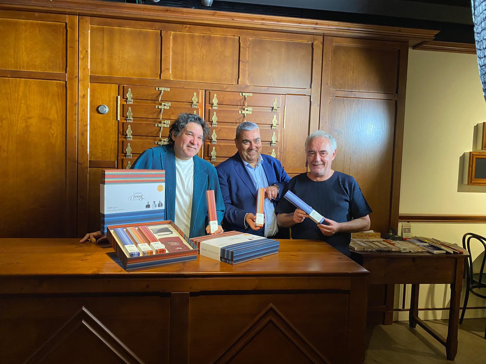Torrons Vicens une a Ferran Adrià y Gastón Acurio en tres turrones que conectan Perú y el Mediterráneo