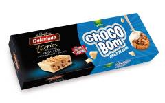 Turrón Delaviuda Chocobom Blanco, de Delaviuda
