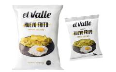 Patatas Fritas sabor Huevo Frito, de Snacks El Valle