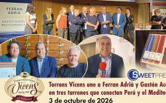 Torrons Vicens une a Ferran Adrià y Gastón Acurio en sus nuevos turrones