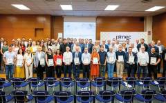 Pimec premia a la compañía Hausmann por 34 años de colaboración y trabajo