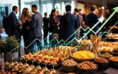 El sector del catering sigue creciendo y ya roza los 4.900 millones de euros