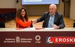 Eroski y el gobierno de Navarra impulsan el futuro del sector agroalimentario