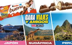<i>Kinder Bueno</i> se alía con WeRoad para regalar cinco viajes dobles