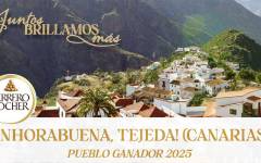 Tejeda, pueblo ganador del alumbrado de <i>Ferrero Rocher</i>