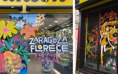 El Rincón convierte Zaragoza en una galería floral<b> </b>