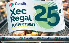Condis entrega cheques regalo de 25 euros