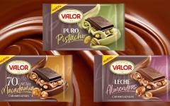 Chocolates Valor impulsa una nueva categoría de tabletas premium rellenas