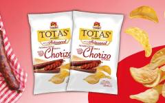 Las patatas <i>Totas</i> de Tosfrit incorporan un nuevo sabor “inspirado en el chorizo de pueblo”