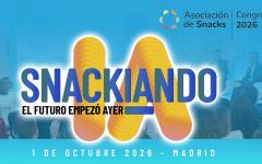 El Congreso de Snacks 2026 se celebrará el 1 de octubre en Madrid