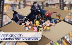 Productos con licencia, grandes héroes del lineal