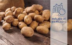 El superávit europeo de unos 3,3 millones de toneladas de patatas hunde los precios