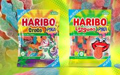 Haribo amplía su gama de caramelos de goma ácidos con <i>Lenguas</i> <i>Pika y Croco Pika</i>