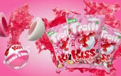 Trolli refuerza su apuesta por las golosinas 3D con <i>Kiss Flavorbomb </i>