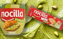 Idilia amplía la familia <i>Nocilla</i> con el sabor a pistacho en crema y galletas