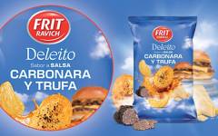 Frit Ravich lanza sus nuevas Chips sabor Carbonara &amp; Trufa by Deleito